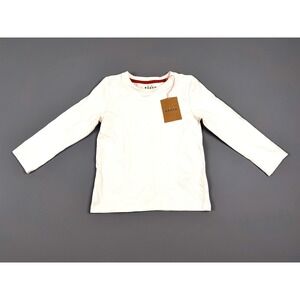 Baby Boden Long Sleeve Off-White Top 18-24‎ Months NWT
